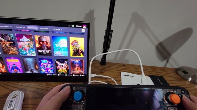「Steam Deck」 Glance Pro - OLED Portable Monitor - Review смотреть онлайн