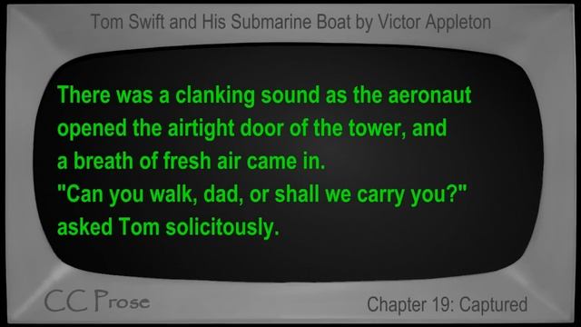 Chapter 19 - Tom Swift and His Submarine Boat by Victor Appleton смотреть онлайн