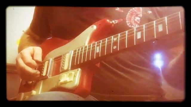 Dakota Red "Custom Kraft" Guyatone LG-70 // Ibanez 1860 VIDEO // Like Jimi Hendrix смотреть онлайн