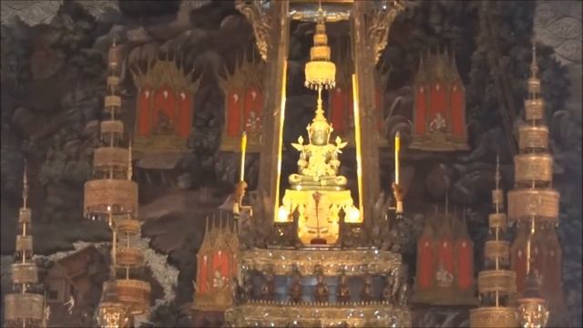 Тайланд Бангкок, Изумрудный Будда, Королевский дворец смотреть онлайн