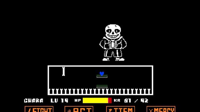 Undertale - Vs Sans but instead [[BIG SHOT]] plays смотреть онлайн