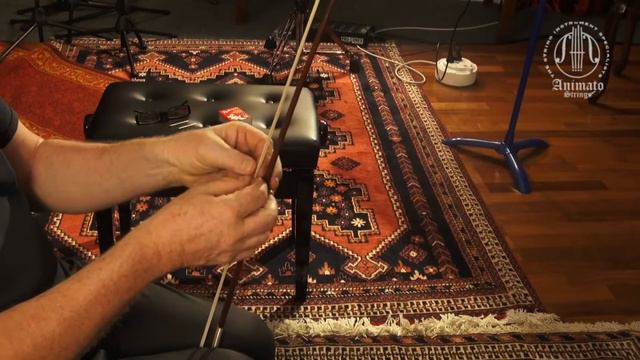 Bow Hair Too Short - How to stretch the hair - works for violin bow, viola bow, cello bow, bass bow смотреть онлайн