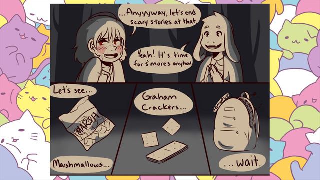 Campfire Fun (Hilarious And Adorable Undertale Comic Dub) смотреть онлайн