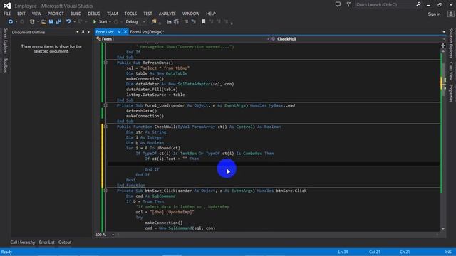 stored procedure sql Insert Update Delete in vb.net Part3 смотреть онлайн