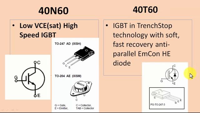 [387] Is it Possible to Replace IGBT 40N60 with 40T60 ??? IGBT Equivalent смотреть онлайн