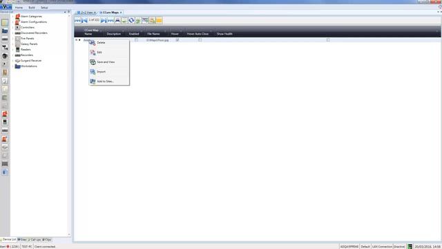 C·CURE 9000 Map Import смотреть онлайн