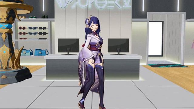 [MMD] Raiden Shogun - WAP (Closeup Ver.) | Genshin Impact смотреть онлайн