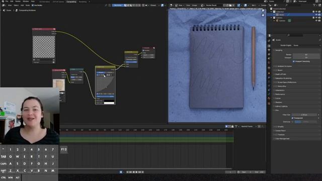 Animating using compositing nodes! DAY TO NIGHT Blender grease pencil tutorial | part 1 of 3 смотреть онлайн