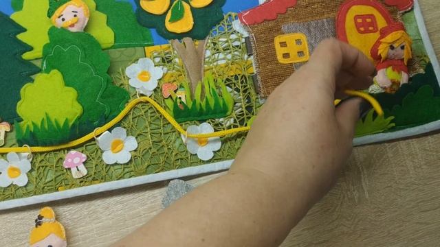 Книга из фетра своими руками "Красная шапочка" смотреть онлайн