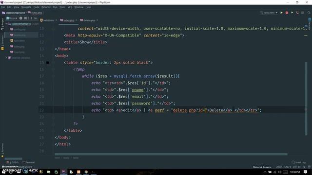 PHP CRUD part 5 Delete Data (Bangla) смотреть онлайн