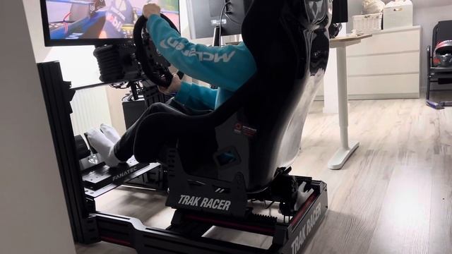 My sim rig for Assetto Corsa, Assetto Corsa Competizione and IRacing @OCRacing #trackracer смотреть онлайн