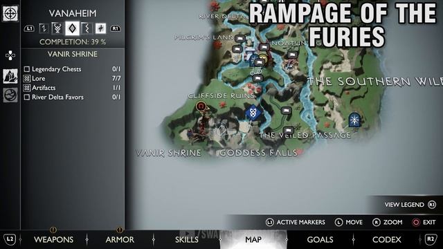 God of War Ragnarok - All Blades of Chaos Runic Ability Locations смотреть онлайн