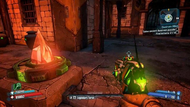 Borderlands 2 - Solve Anicient Dwarven Puzzle (1080p) смотреть онлайн