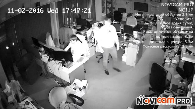 NOVIcam PRO NC11P ночь смотреть онлайн