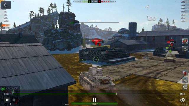 WOT Blitz мастер на VK 36 01 H смотреть онлайн