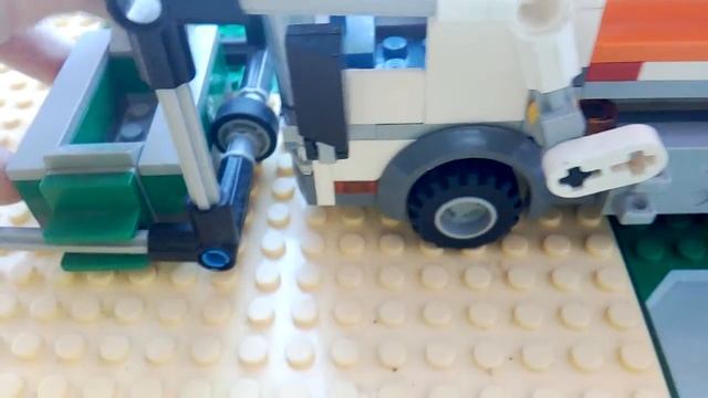 ОБЗОР МУСОРОВОЗА. (ЛЕГО СИТИ)-LEGO смотреть онлайн