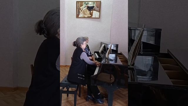 Фортепианный ансамбль "Играем вместе". Ф.Амиров, Э. Назирова Сюита на Албанские народные темы смотреть онлайн