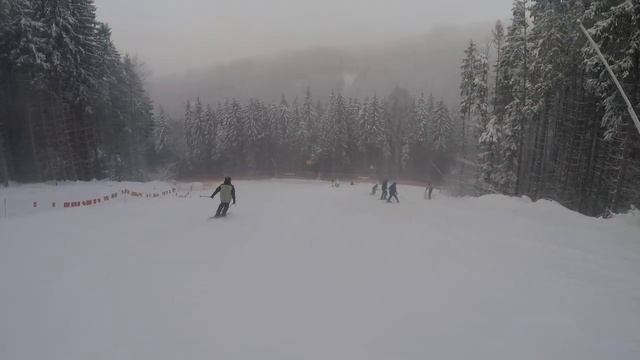 Буковель 21 переезд с 7 горки на 14