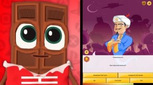 ? Угадает Ли АКИНАТОР *Синего* РАДУЖНОГО ДРУГА ?! Шоколадка Чоко