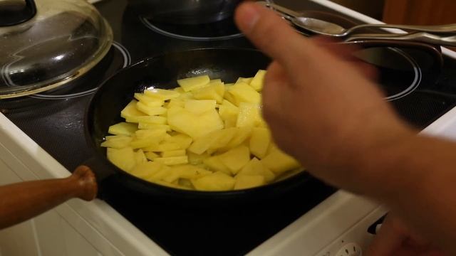 КАК ЖАРИТЬ КАРТОШКУ