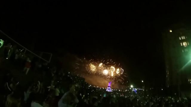 Фейерверк, День города Костанай 2015,•••60FPS••• HD••• смотреть онлайн