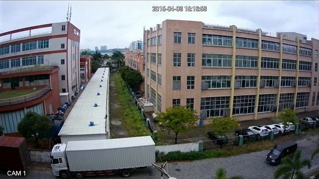 Outdoor view from CV200S series cameras (HD-CVI) смотреть онлайн