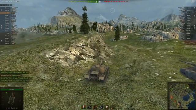 Невероятный Прорыв,американского ПТ - Т110 Е3!Стандартный бой World of Tanks смотреть онлайн