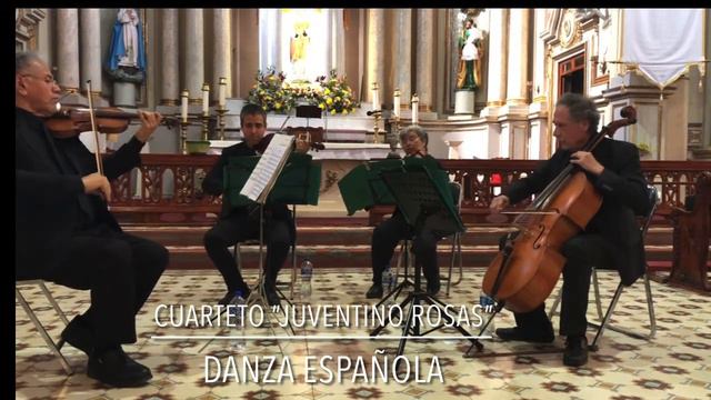 Cuarteto Juventino Rosas - Danza Española de I. Albéniz (Concierto en San Miguel de Allende) смотреть онлайн