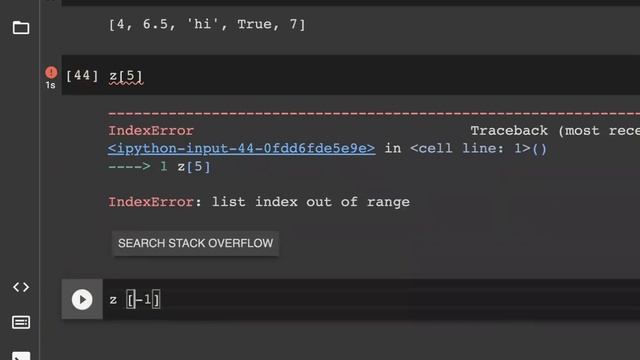 Python Session 2 : Data Structures - List, its properties, indexing смотреть онлайн