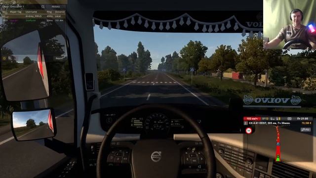 Euro Truck Simulator 2 - TruckersMP смотреть онлайн