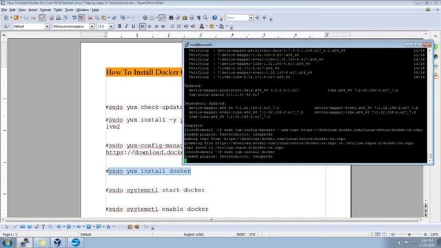 How To Install Docker On Cent OS & Red hat Linux 7 Step by steps in Tamil tutorial? смотреть онлайн