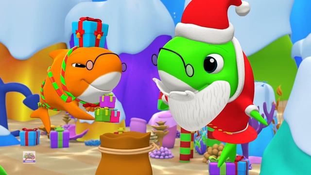 Детская акула праздник песня для детей по английски - Boom Buddies смотреть онлайн