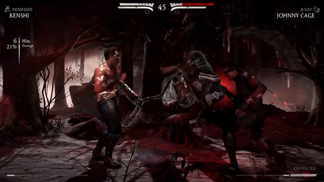 Mortal Kombat X - Kenshi Vs Johnny Cage (Very Hard) смотреть онлайн
