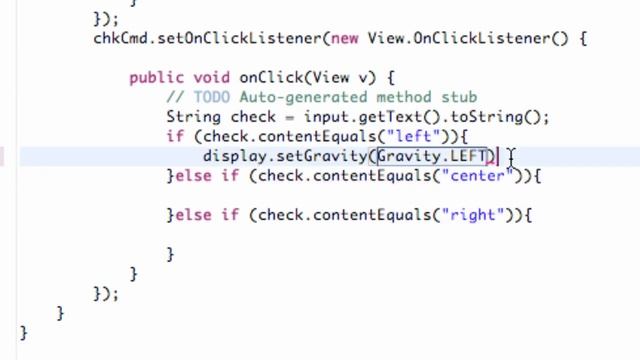 Android Application Development Tutorial - 29 - Set Gravity within Java смотреть онлайн