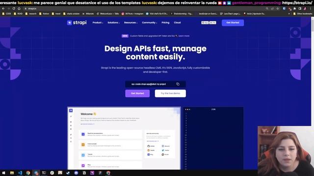 Creando un blog con NEXT.JS y Strapi - Pre hackathon con Lari Diaz смотреть онлайн