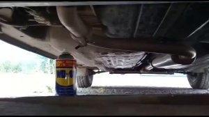 Установка глушителя на ВАЗ-2115