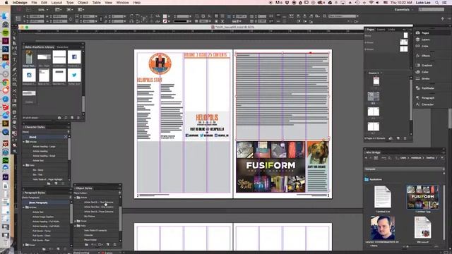 Super Fast InDesign Layout смотреть онлайн