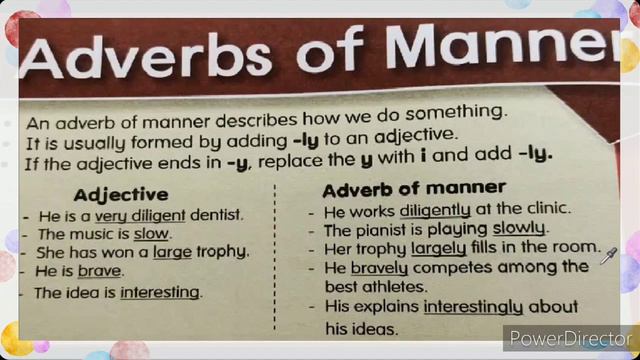 Adverbs of Manner {EFC KSSMPK Form 4} смотреть онлайн
