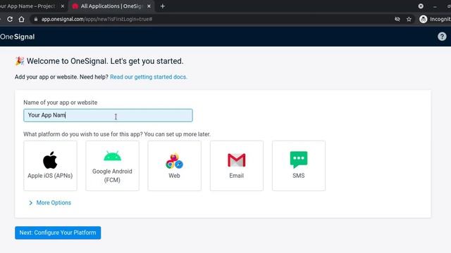 Firebase - OneSignal Setup - DivineTechs смотреть онлайн