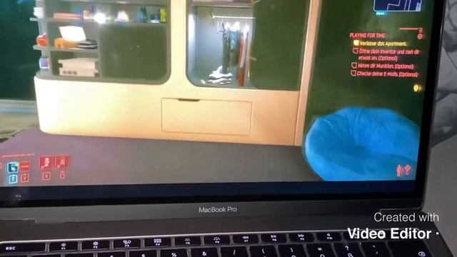Cyberpunk 2077 On MacBook Pro 13“ 2017 Streamt Via Steam