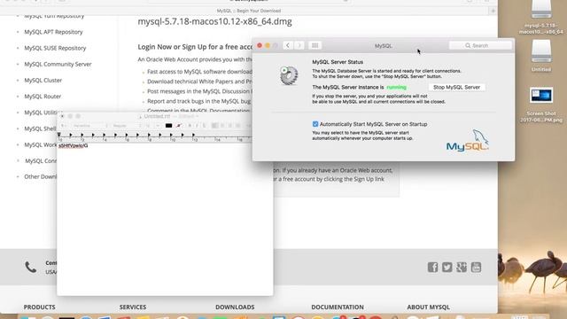 How to Install and Configure MySQL Server on macOS Mac OS X смотреть онлайн