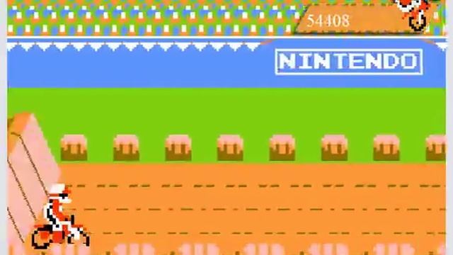 Excitebike (PC browser game remake) смотреть онлайн