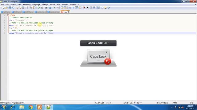 How To Lesson PHP New 2013 / 2014 Part 8 - Using Variable In PHP смотреть онлайн