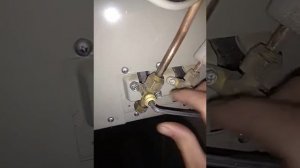 как снять кондиционер в зимой! без потеря фреона! Демонтаж .