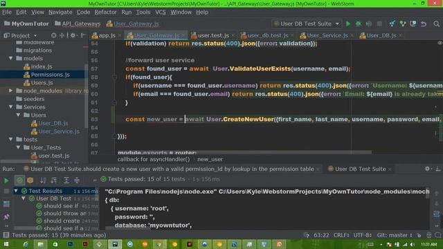 Nodejs and mysql using sequelize part 17 - User Creation Pt 7, FINISHING user creation смотреть онлайн