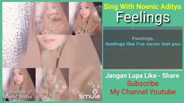 Feelings Karaoke Sing With Noenic Aditya