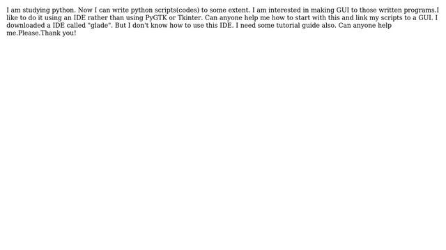 Software Engineering: Python scripts link to GUI using an IDE смотреть онлайн
