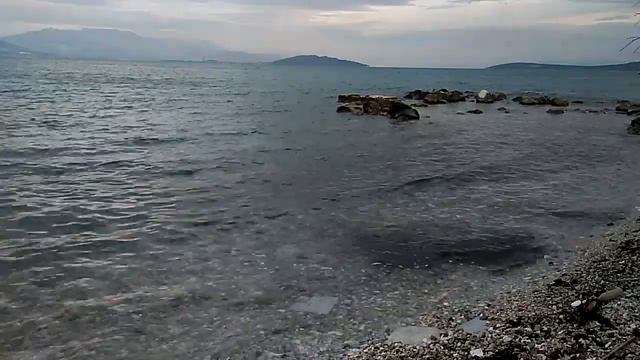 Хорватия.Сплит.Вечер на берегу моря.Слушаем музыку природы. смотреть онлайн