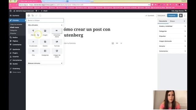 Gutenberg WordPress Editor: Qué es y tutorial del nuevo editor de WordPress смотреть онлайн