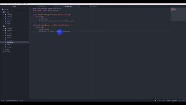 CRUD WebApp Django/Vue - API REST смотреть онлайн